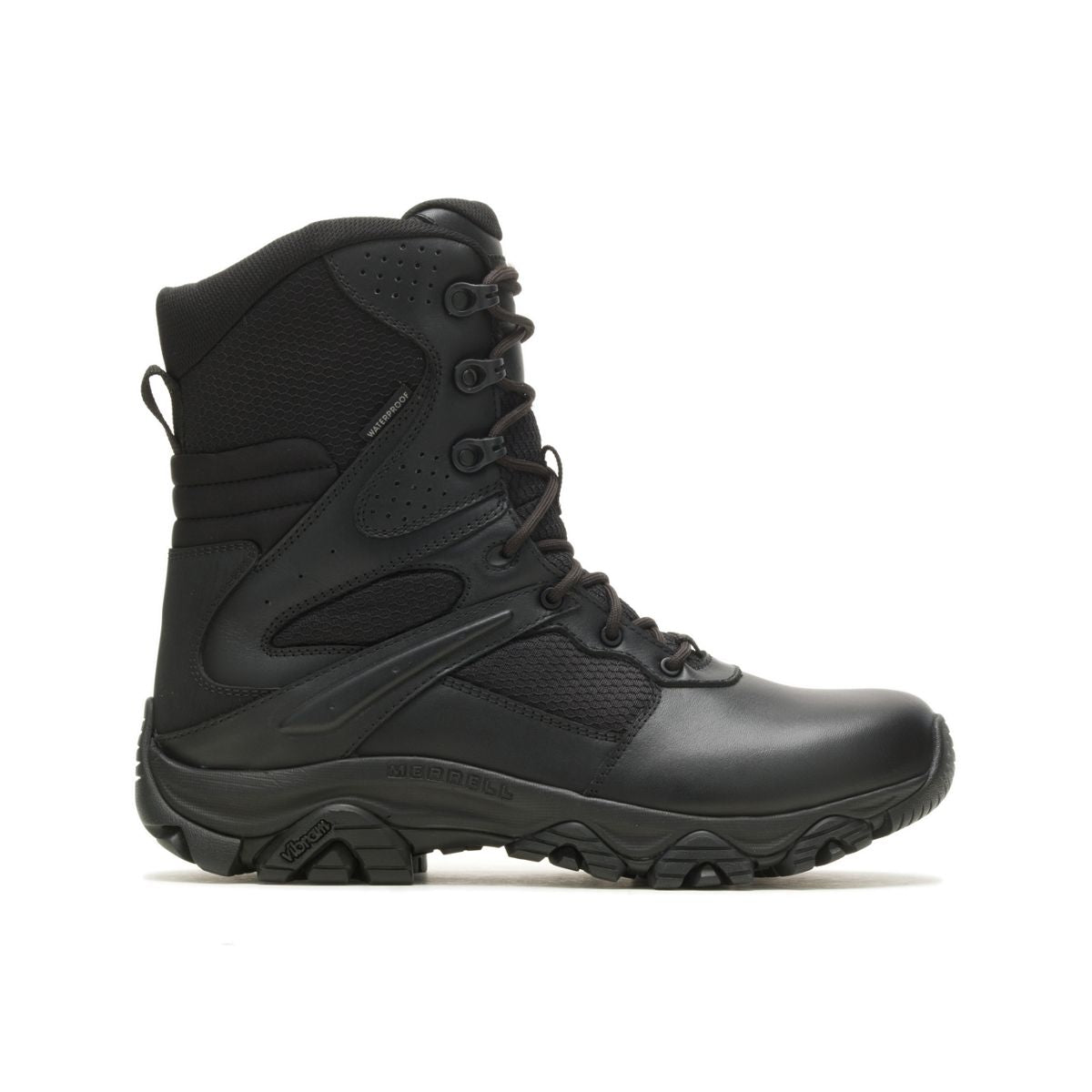 Merrell-Men Moab 3 8" Tactical  Zip Waterproof Boot