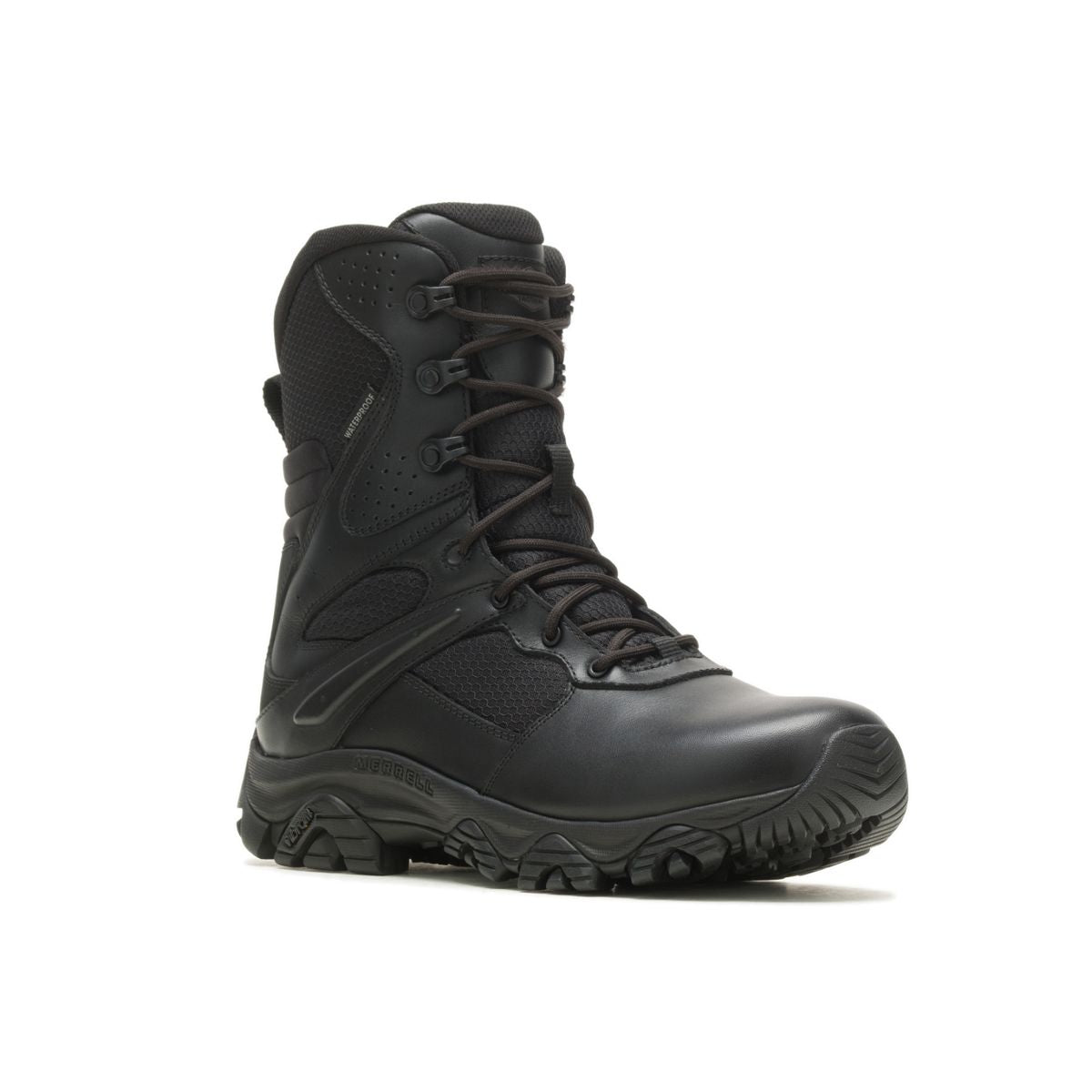 Merrell-Men Moab 3 8" Tactical  Zip Waterproof Boot