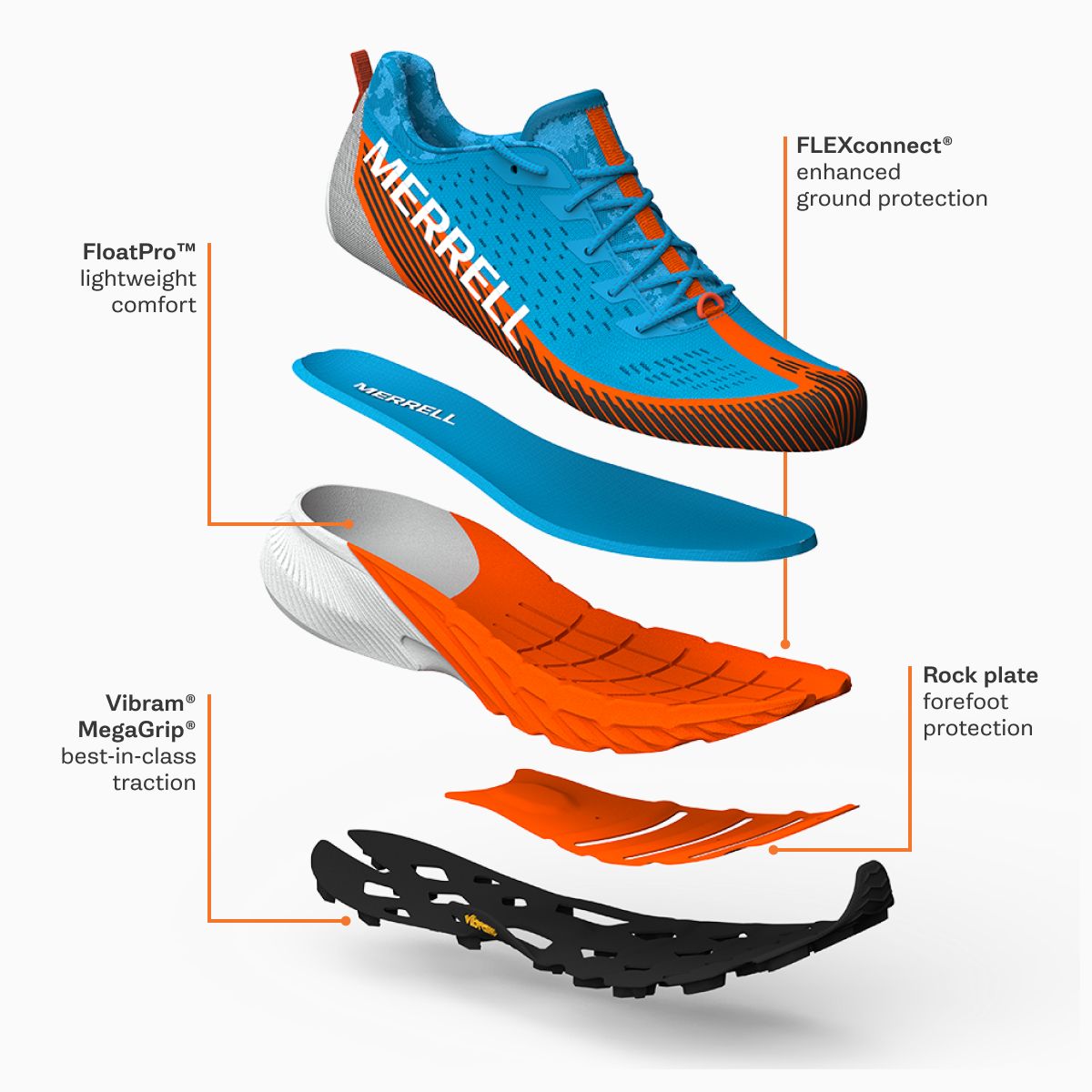 Merrell-Women's Agility Peak 5 Trail Running Shoes